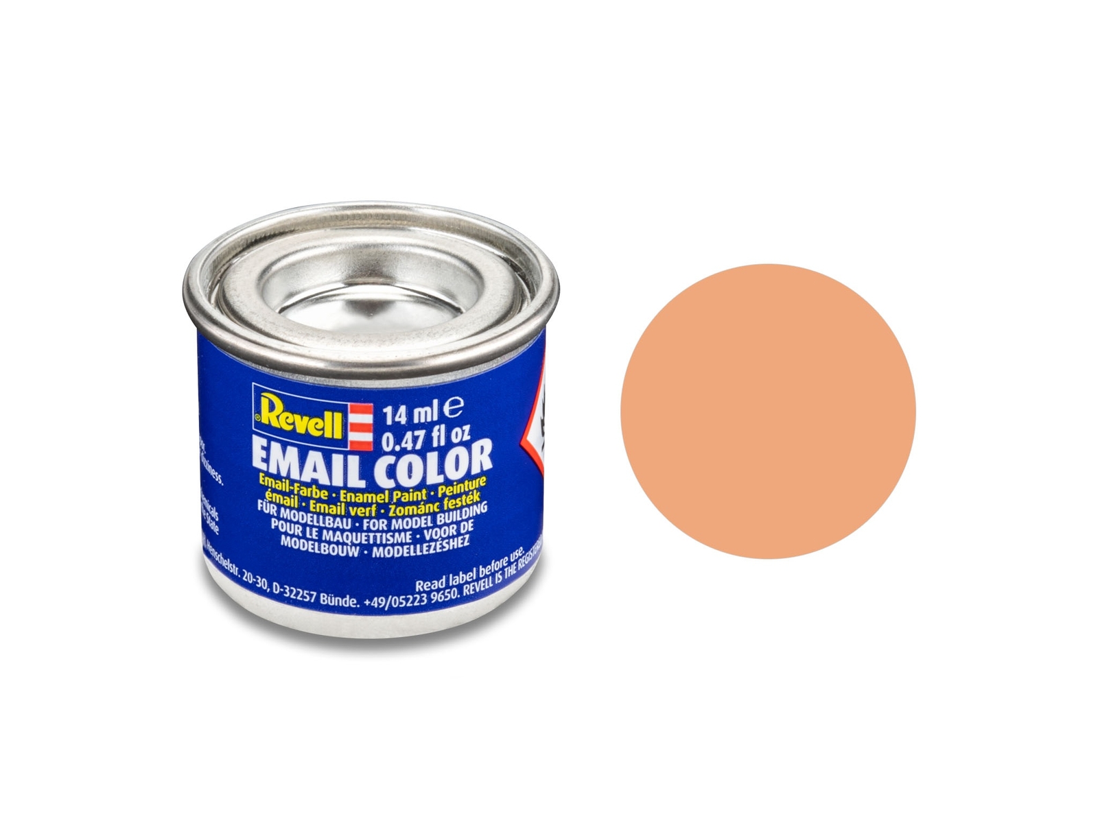 Revell 32135 No.35 Matt Flesh Enamel Paint 14ml Tin