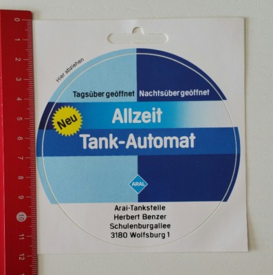 Decal/Decal: Aral All Time Tank Machine (110217109)