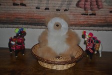 Brand New Soft Baby Alpaca Teddy Bear Handmade In Peru 6 Inches Tall BAYMBR19