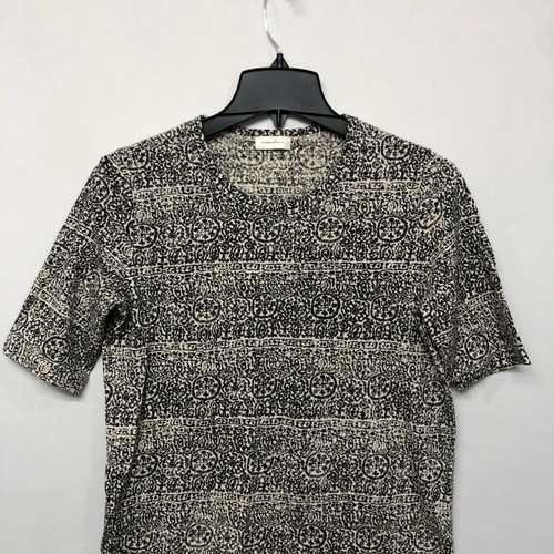 Balenciaga Paris Damen Kurzarm 100 % Wolle Top Bluse Shirt Größe Small B323 4 - Bild 10 von 16