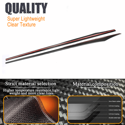 Carbon Seitenschweller Sideskirt Spoiler Ansatz Für BMW 6 Gran Coupe F06 M-Paket - Bild 8 von 11