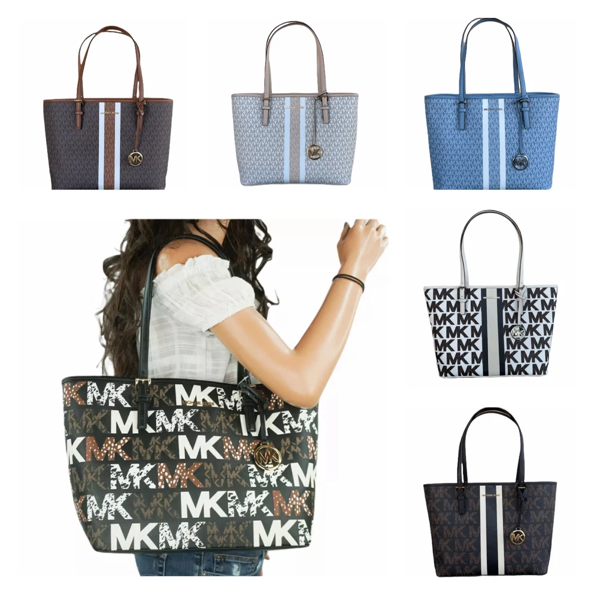 set travel medium tote