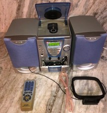 Aiwa Micro Compact Cd/am-fm& Cassette Shelf Stereo Lcx-107-tested-rare-ship 24hr