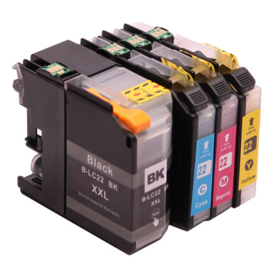 ABC Tintenpatrone kompatibel mit Brother DCP-J785W MFC-J985DW LC22U XL