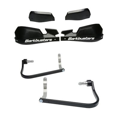 BarkBusters VPS B & W Handschutz & Zweipunkthalterung Honda CB500X 2016 - 2018