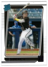 2021 Panini Chronicles Clearly Donruss #14 Ha-Seong Kim San Diego Padres