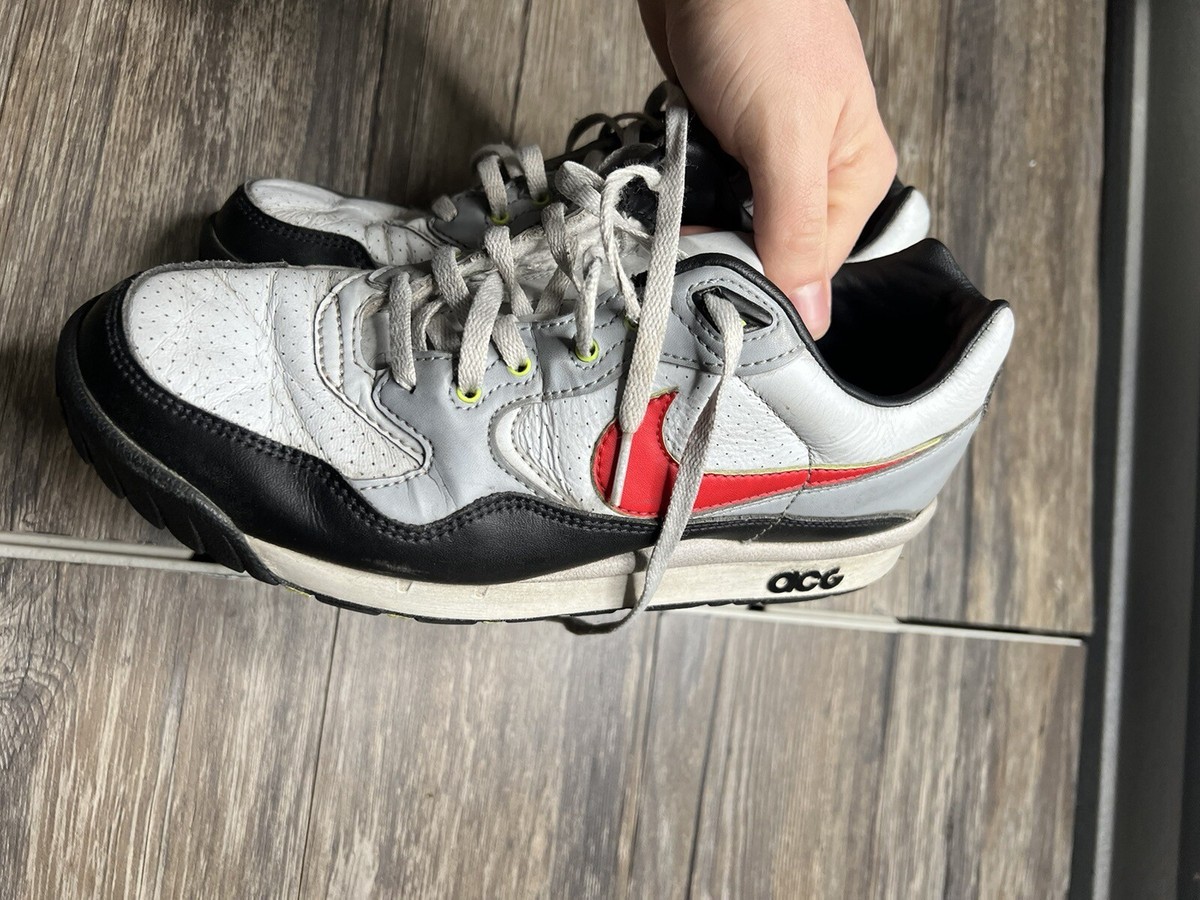 NIKE  ACG AIR WILDWOOD‎ PLATINUM RED MEN\'S SNEAKERS  SIZE 8 2019 Nike ACG Wildwood  main image 2
