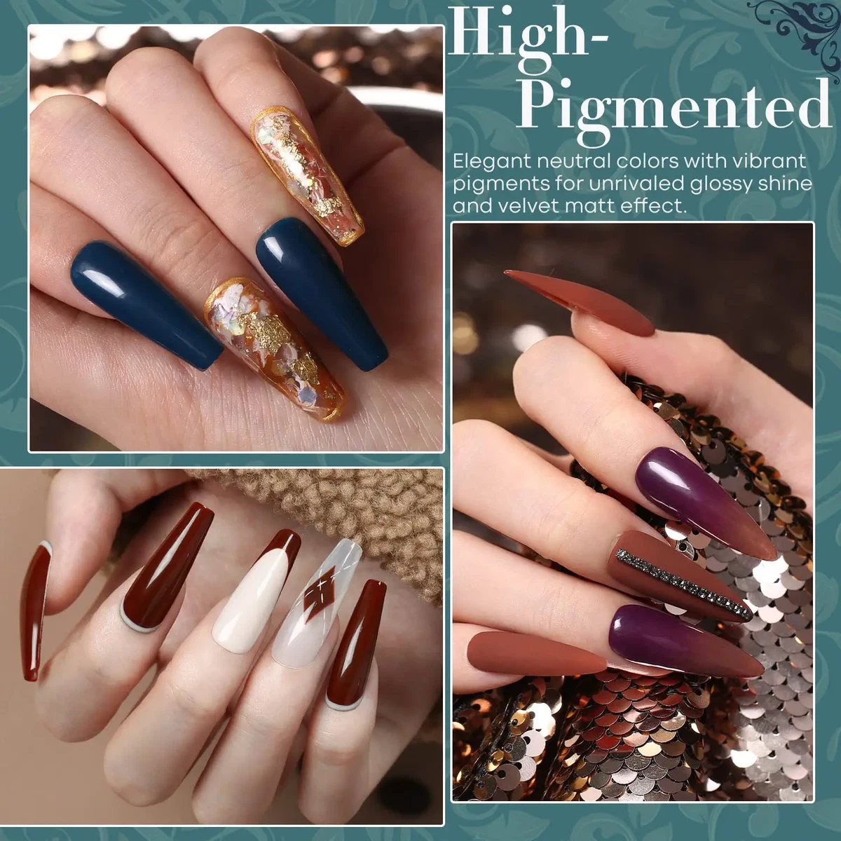 Fall gel 2024 nail colors