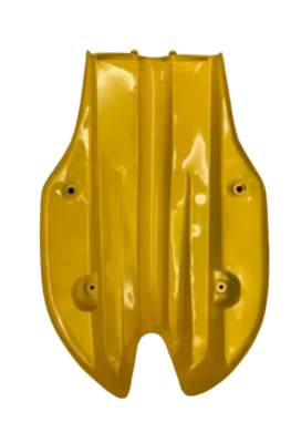 FIT FOR Ducati 750 Gt 1972 Yellow Steel Chrome Petrol Tank