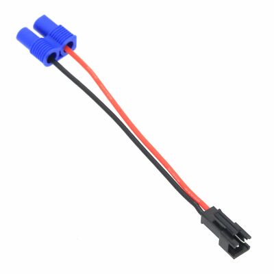 EC3 Female to SM 2P Male Adapter 20AWG 10CM cable For RC Battery Hobby Toy