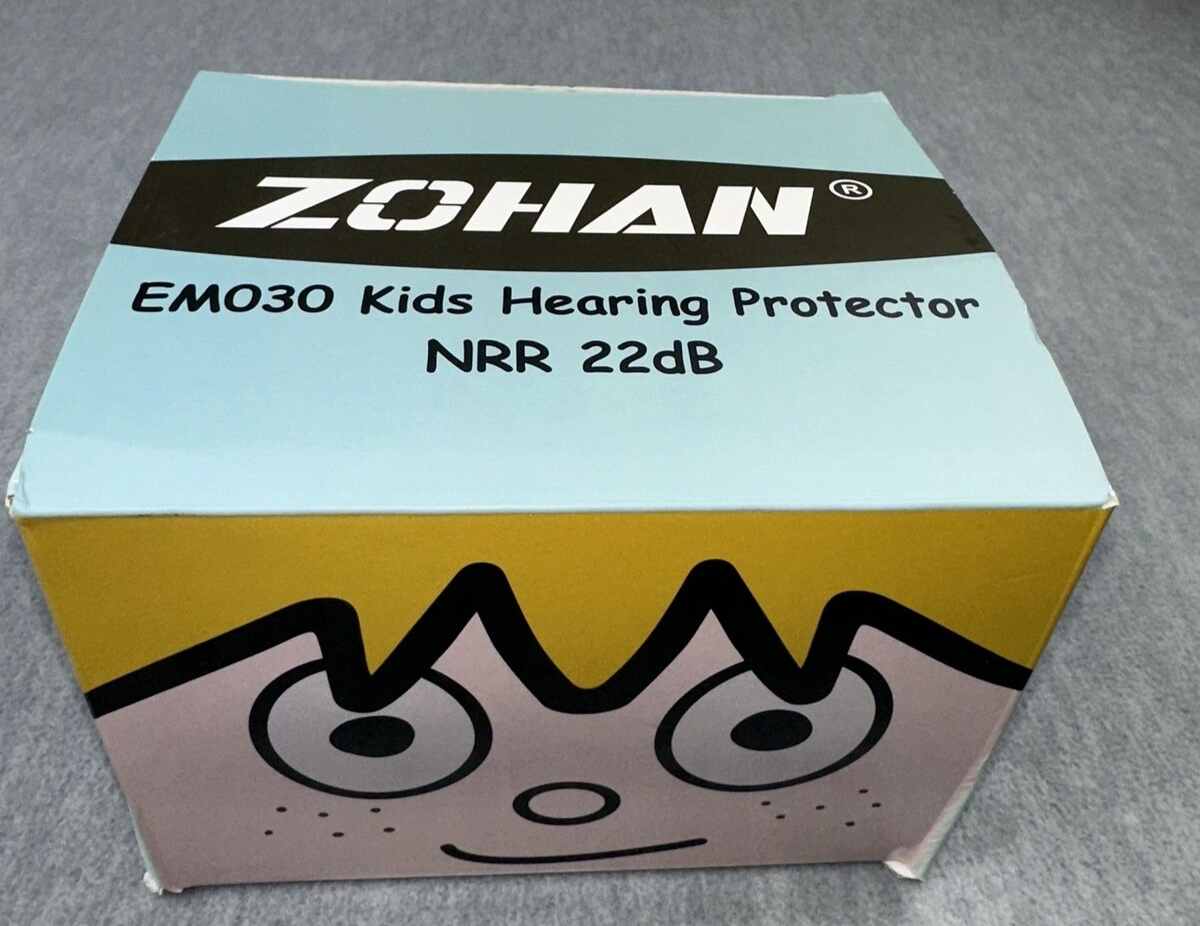 ZOHAN EM030 Kids Ear Protection Safety Ear Muffs, [Upgraded] Hearing Protectors