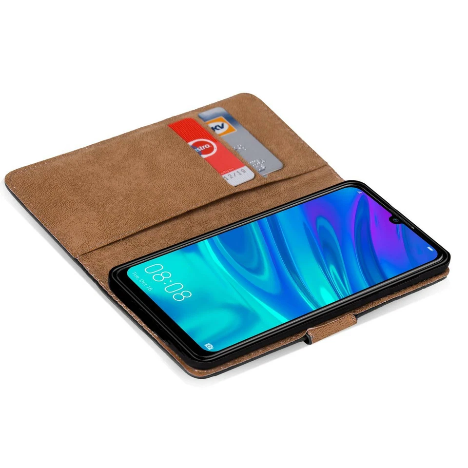 Schutz Hülle Für Huawei P Smart 2019 Handy Klapp Schutz Tasche Book Flip Case - Bild 4 von 4