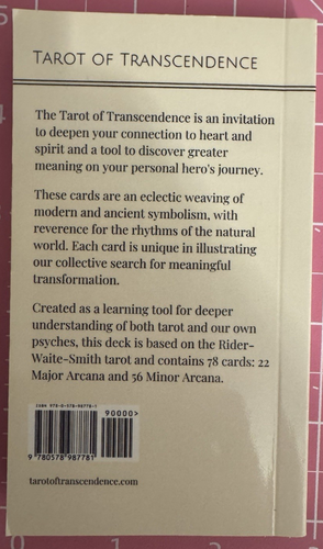 Tarot of Trascendence Indie Deck & Guidebook 2022 Jen Phippen Genuino Completo - Imagen 16 de 20
