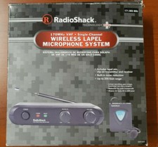 Radioshack 2326329 Wireless / Cable Consumer Microphone - New In Imperfect Box