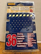 Lemax White Mini Light String 36 Chasing Lights! - BRAND NEW #54386