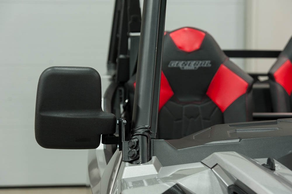 Polaris General 1000 Accessories Seizmik Strike Side View Mirrors - Pair For 2016-2023 Polaris General 1000 & 1000-4 UTV Seizmik Side Mirrors Polaris - Foto 9