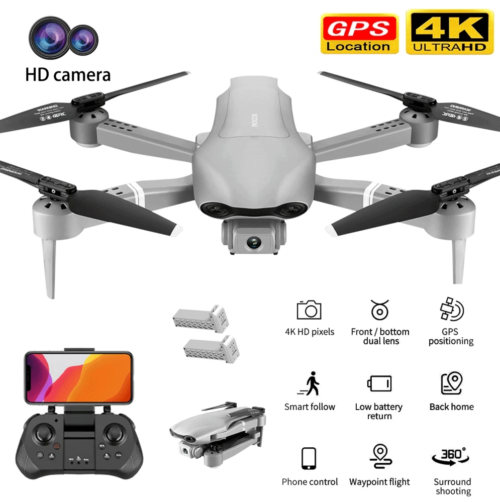 4DRC F3 Drone 4K HD Wide Angle Camera GPS FPV WIFI Follow Me
