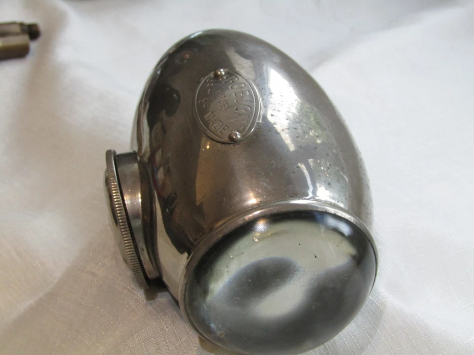 PRE WAR BOB JON BULLS EYE SIDELAMP FIT  BENTLEY LAGONDA ROLLS ROYCE RILEY NAPIER - Image 2 of 4