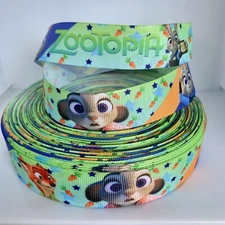 YARD DISNEY ZOOTROPOLIS ZOOTOPIA JUDY HOPPS NICK WILDE RIBBON CHARACTER