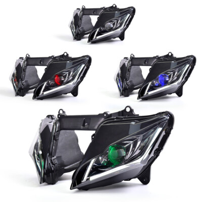 1X LED Motorcycle Headlight Assembly for Kawasaki Ninja ZX10R 2011