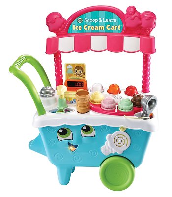 LeapFrog Scoop Learn Ice Cream Cart Leap Frog Iced Cream Stand