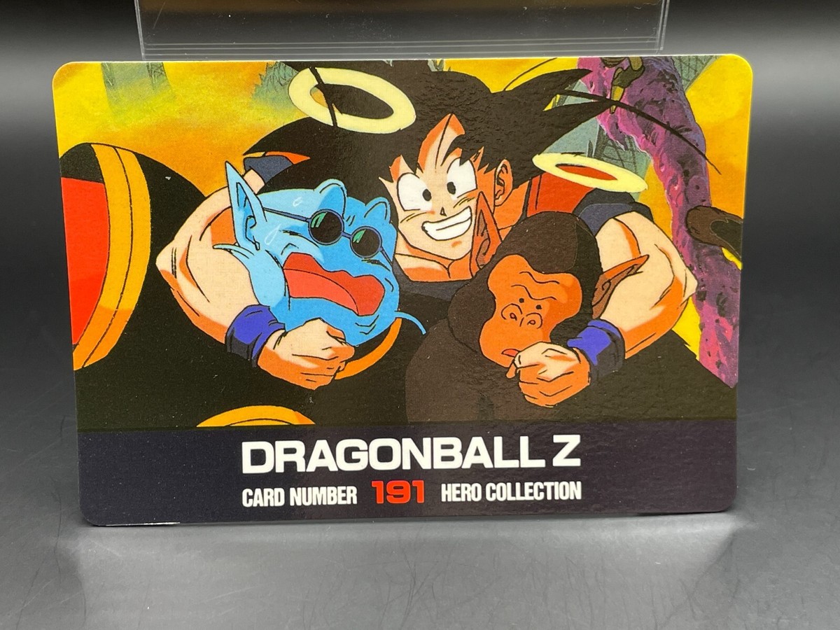 DRAGON BALL Z Kaioh 191 Card HERO COLLECTION 1994 Amada Japan