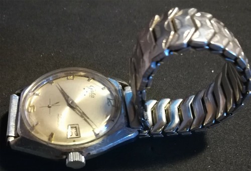 orologio gala acciaio funzionante diametro mm 33 con bracciale a molla in  accia | eBay