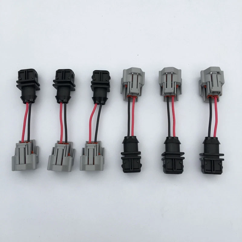 Juego de inyectores de combustible turbo 1000cc para Nissan GT-R 2009-2014 3,8 L 96 lb HighZ E85 *6 Foto 4 de 4