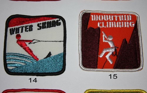 Parches bordados deportivos vintage cosidos (se venden por separado) - Imagen 9 de 12