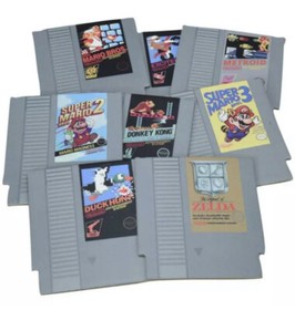 Nintendo NES Classic Video Game Cartridge Coasters 2017 Super Mario Donkey Kong