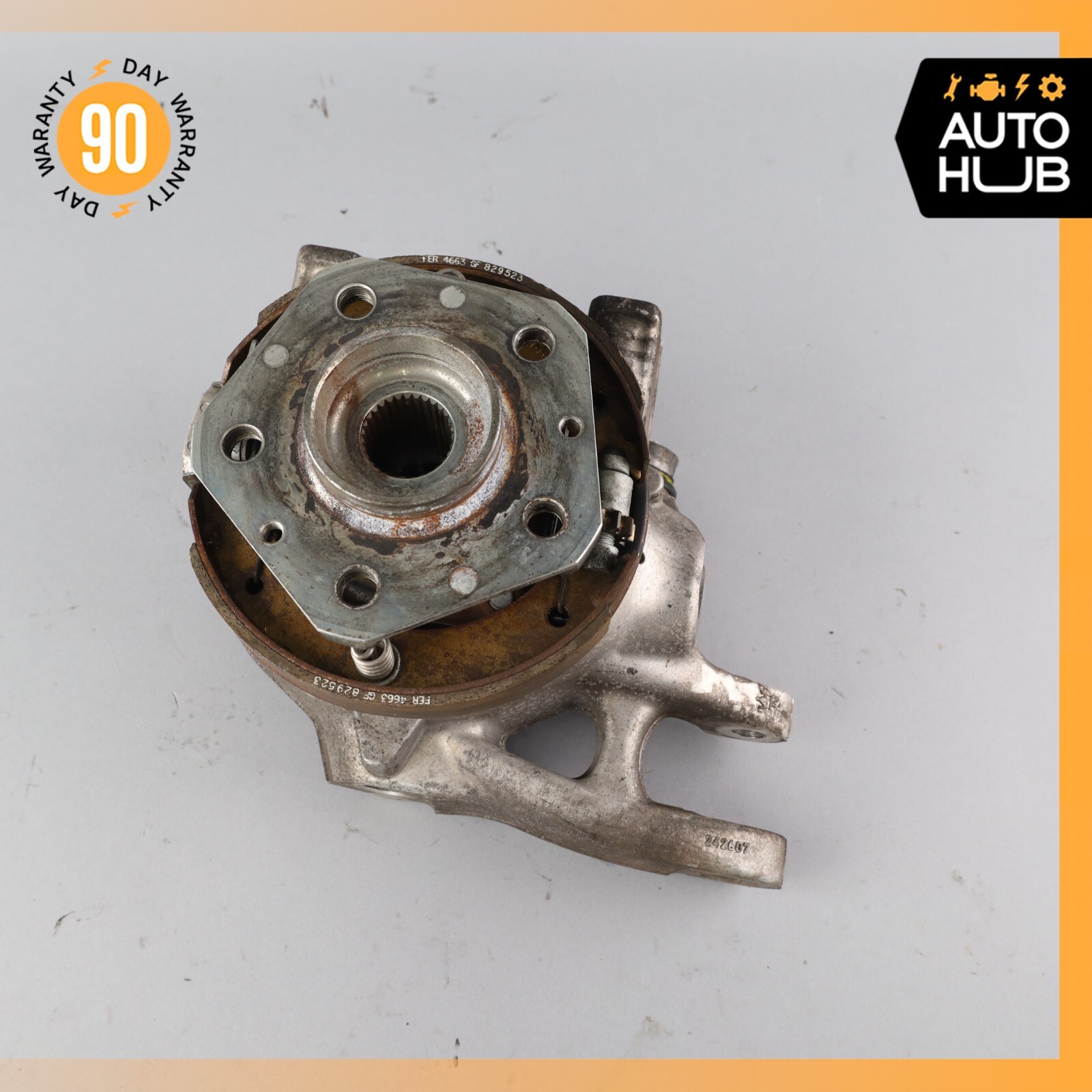 11-19 Maserati GranTurismo S M145 Rear Right Side Spindle Knuckle Hub OEM 33k