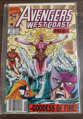 Avengers West Coast #71 June 1991 Marvel Comics 1st Appearance Pele Key Issue 
