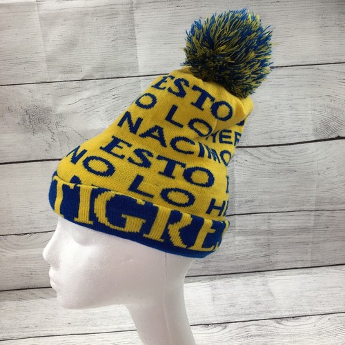 Tigres Uanl International Soccer Winter Hat Very Warm Pom Pon Beanie One  Size R8 | eBay