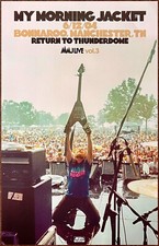MY MORNING JACKET MMJ Live Vol: 3 Bonnaroo Thunderdome Ltd Ed RARE Tour Poster!