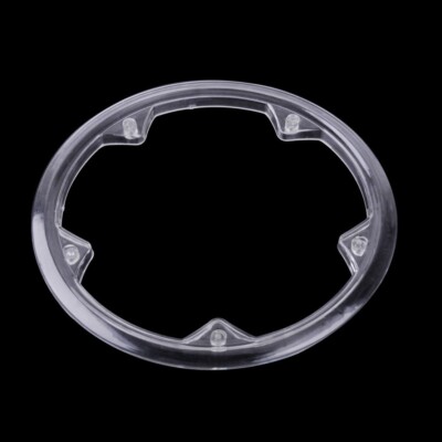 Capuchon De Protection De Pédalier Transparent – 5 Trous – Pour VTT – Garde-chaîne