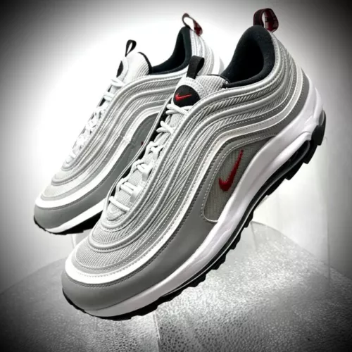 Nike Air Max 97 G Golf Silver Bullet CI7538-001 Men's Size 15 New In Box