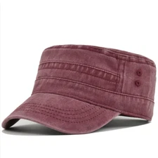 Men's Cap Army Hat Cadet Castro Military Patrol Baseball Summer Camo Camouflage