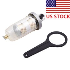 For Gasoline Diesel Water Separate W 1 Npt Cap 496 Fuel Tank Filter Assembly