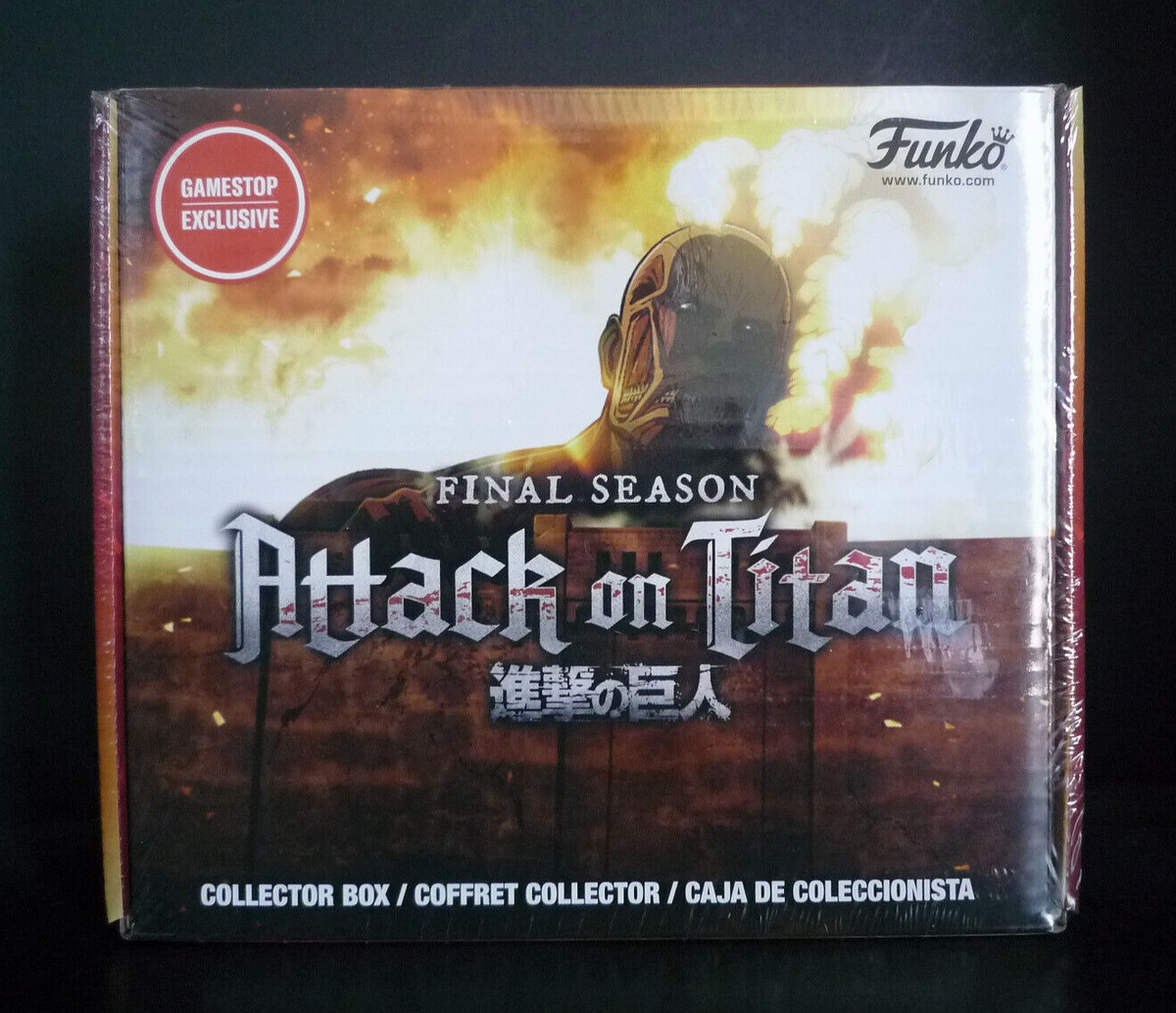 Funko Box: Attack on Titan: Final Season Collector's Box GameStop Exclusive