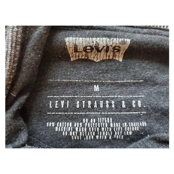 Levi's Mujer Sudadera con Capucha Talla Mediana Manga Larga Ligera Foto 2 de 4