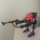 VTG TMNT KRANG Figure Brain Walker MOSTLY Complete Accessories 1989 Playmates