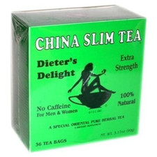 China Slim Tea Dieter'S Delight 36 TEA BAGS NET WT 3.17 OZ 90 G