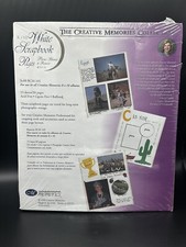Creative Memories 8 x 10 White Refill Pages SCRAPBOOK Sheets 30 pages LOT of 4