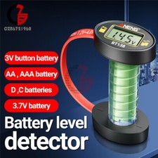 ANENG BT138 Universal Digital Battery Tester Checker Silicone wire Magnetic AAA