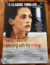 Julia Roberts Sleeping with the Enemy Original Movie Poster 1991  25 3/4 x 38"