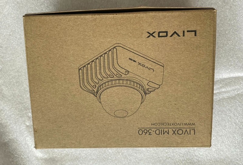 Livox Mid-360 lidar Minimal Detection Range Original