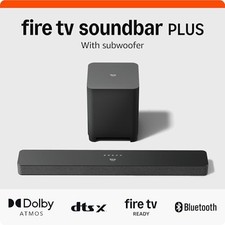 Amazon Fire TV Soundbar Plus subwoofer 3.1 channel Dolby Atmos - Scratch & Dent