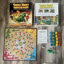 VINTAGE! 1987 Dizzy Dizzy Dinosaur   Pressman...