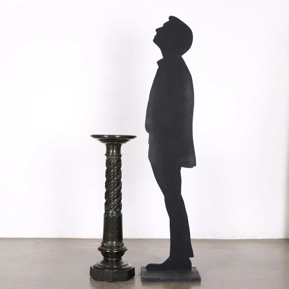 Colonne Ancienne Marbre pour Buste Italie Début du XXe Siècle Originale - Photo 2/4