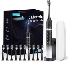 Electric Toothbrush Set, Equipped with 10 Brush